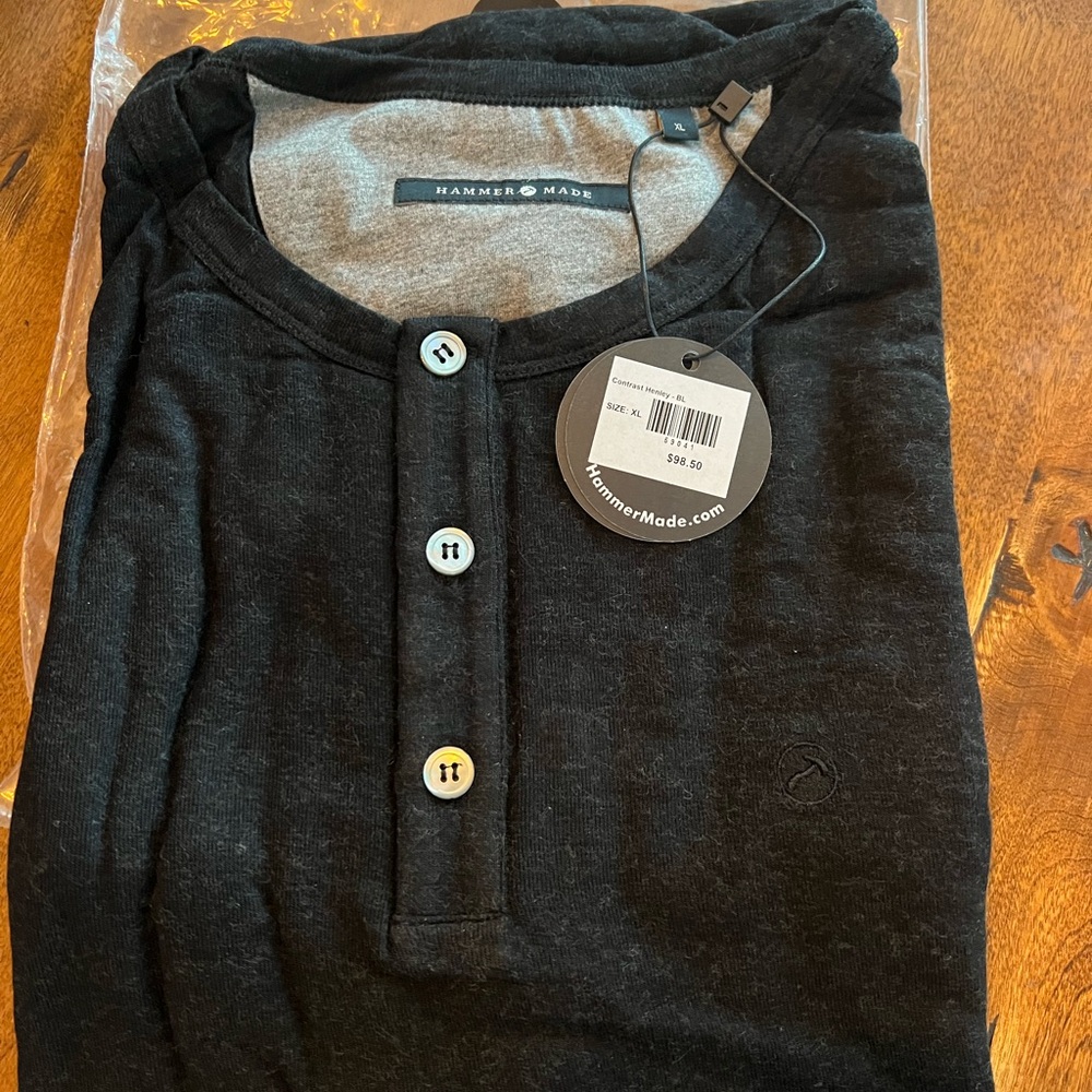Hammer Made Black Men's Shirt